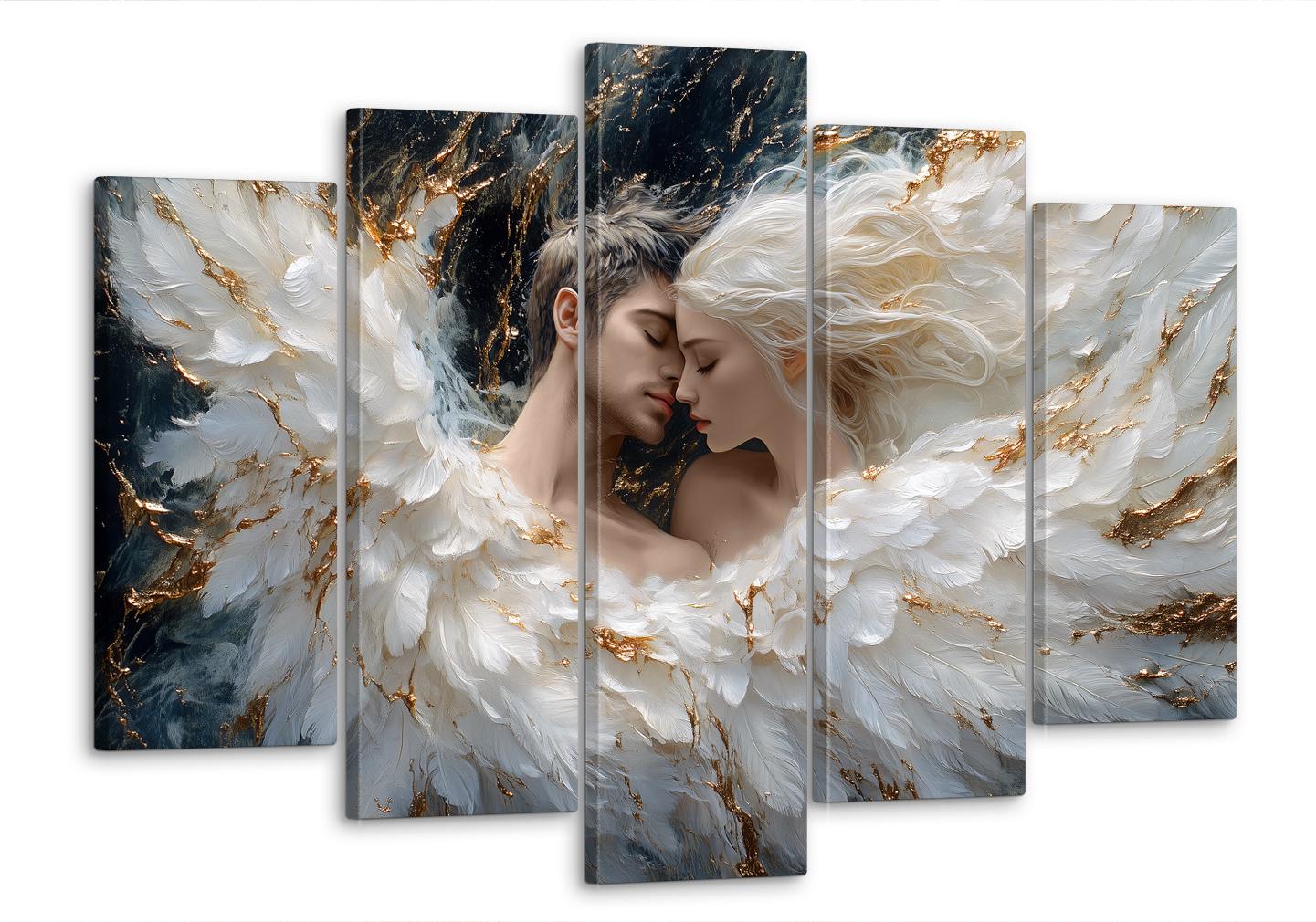 Картина модульна MAKO Ангели кохання 80x125 см (MK50571)