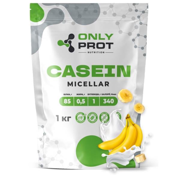 Протеин мицеллярный казеин ONLY PROT NUTRITION CASEIN MICELLAR медленный ночной 1 кг Банан (21-145-mk-b-1kg) Протеин мицеллярный казеин ONLY PROT NUTRITION CASEIN MICELLAR медленный ночной 1 кг Банан (21-145-mk-b-1kg)