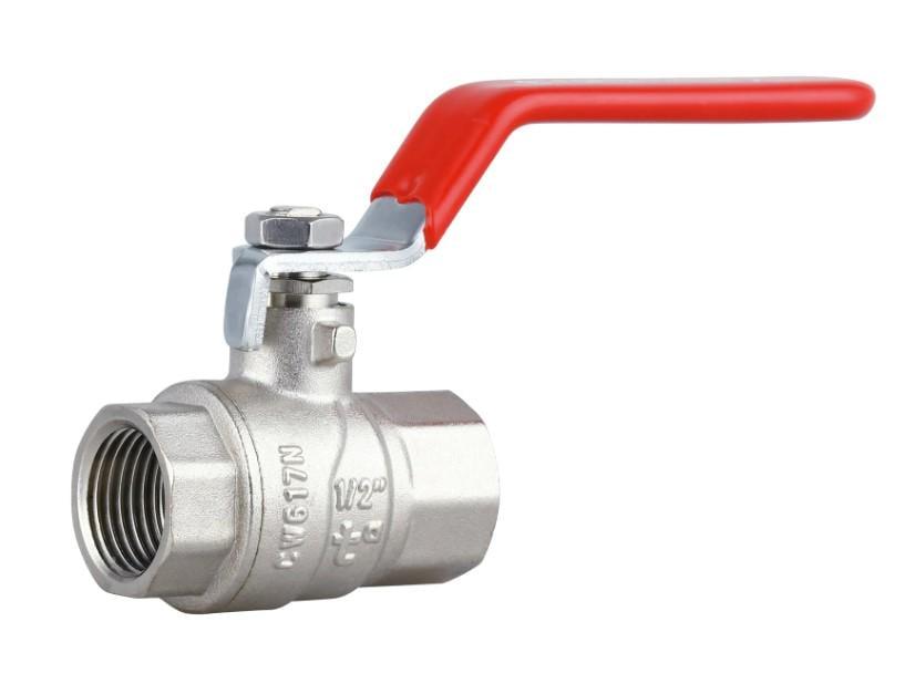 Кран шаровой Thermo Alliance Forte 1/2" ВВ прямой PN40 рычаг (SF600W15)