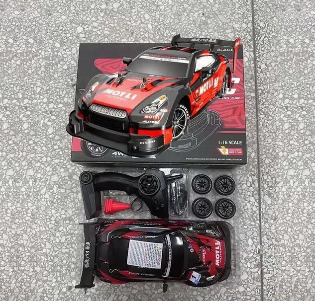 Машинка на радіокеруванні 8801 акумулятор 7,4V пульт 2,4GHz 4WD підсвічування/змінні колеса/викрутка (2451704532) - фото 3