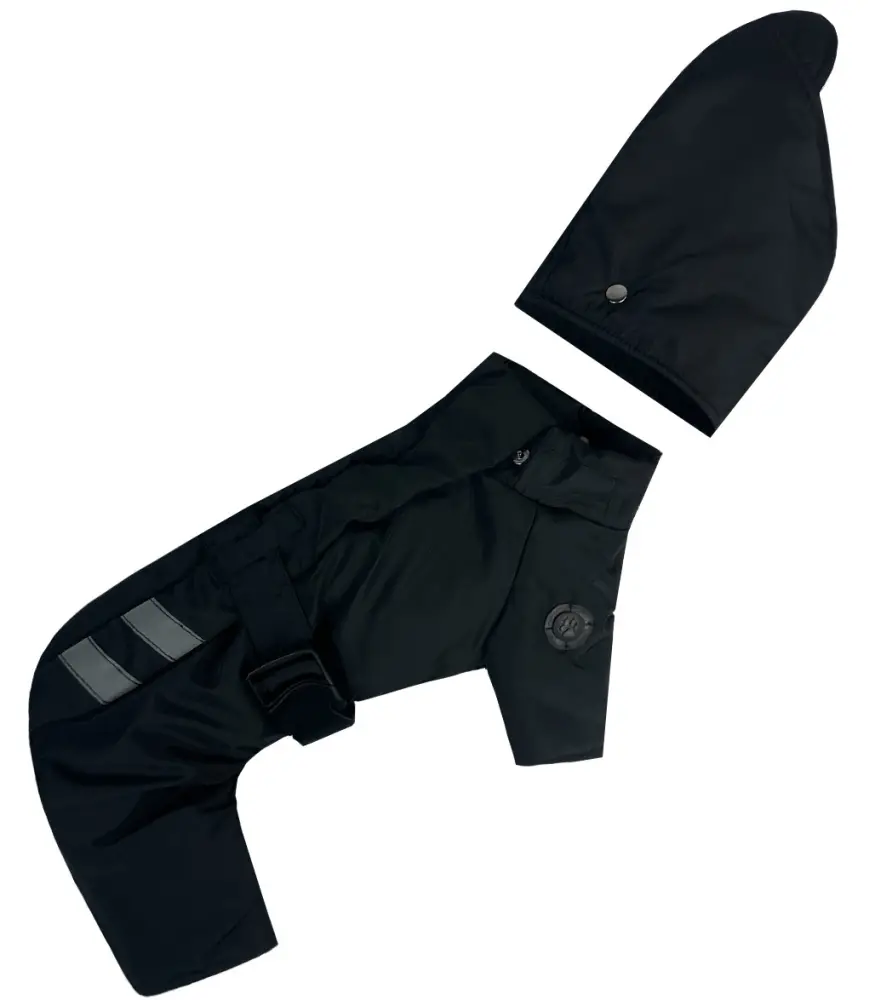 Комбінезон зимовий Dogs Bomba з поясом р. 9 Чорний - фото 2 Комбінезон зимовий Dogs Bomba з поясом р. 9 Чорний - фото 2