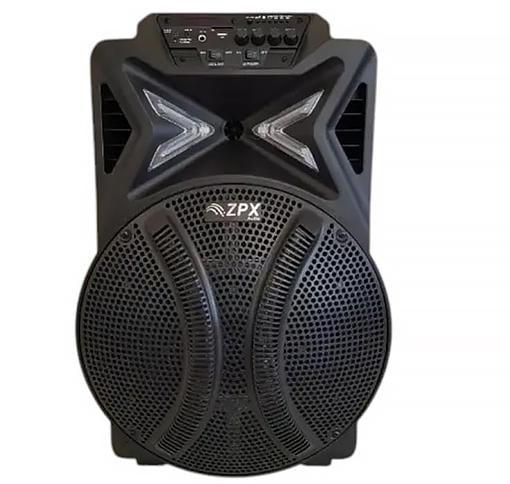 Портативная колонка Bluetooth ZPX ZX-7783 BT 150 Вт с микрофоном и пультом Черный