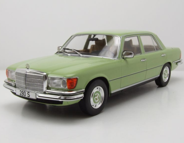 Модель автомобиля MCG 1:18 Mercedes-Benz 280 S W116 1972-1980 Light Green (MCG18181)