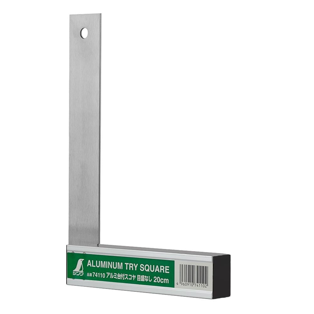 Угольник Shinwa нержавеющая сталь/алюминий 200х145 мм (74110)