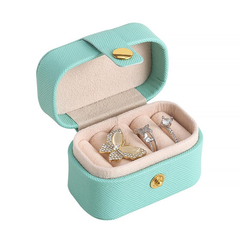 Шкатулка Casegrace SP-01244 для колец и ювелирных изделий 6,6х4х4,7 см Turquoise