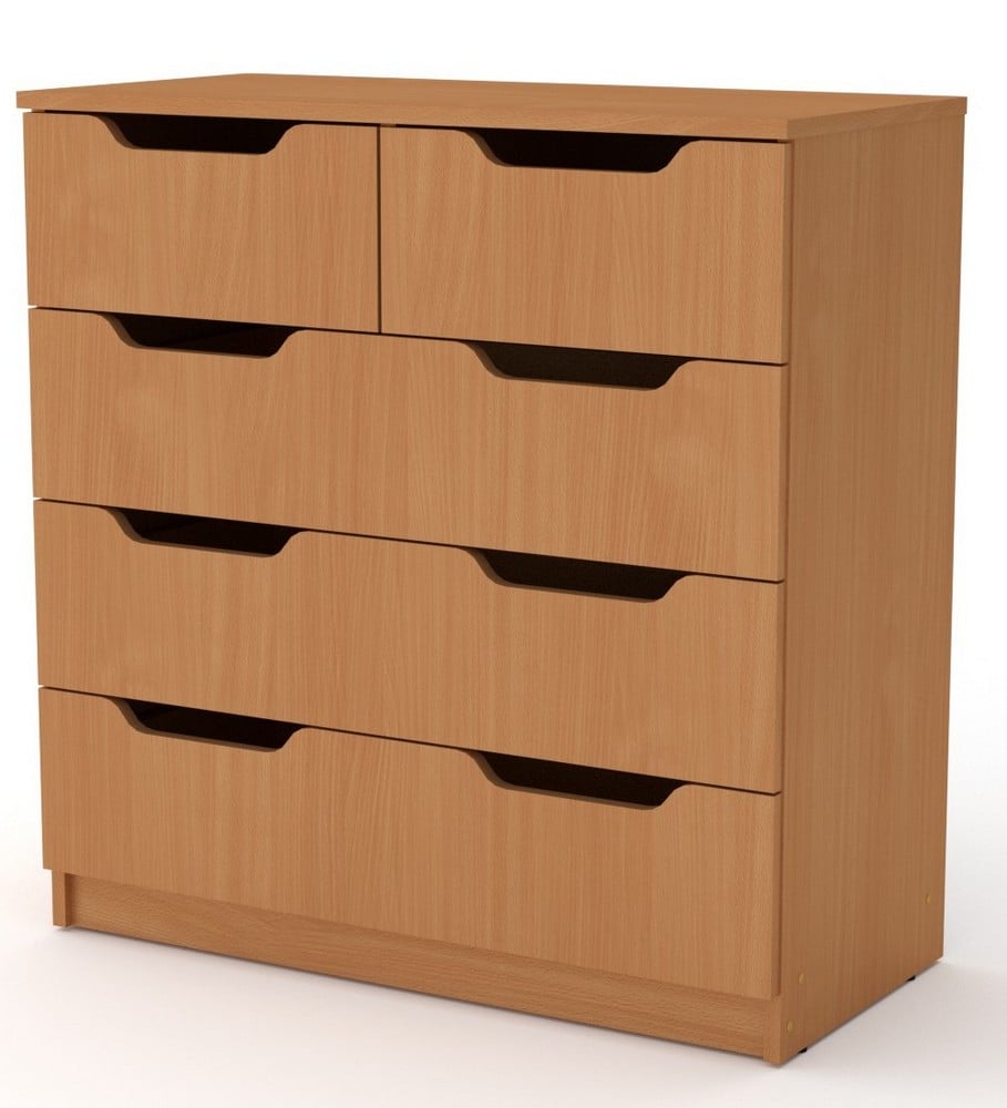 Комод для речей Компаніт 2+3М Бук (10496) - фото 1