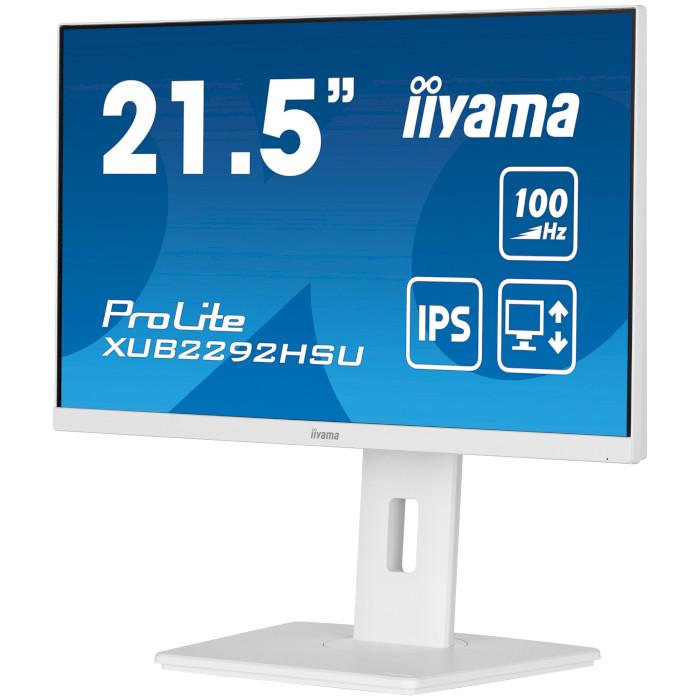 Монітор Iiyama ProLite XUB2292HSU-W6 Білий - фото 3