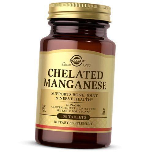 Хелат марганца Chelated Manganese 100 таблеток (36313038)
