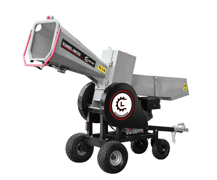 Подрібнювач садовий бензиновий RAMBO HM200 9 кВт 400 кг (RAMBO HM200)