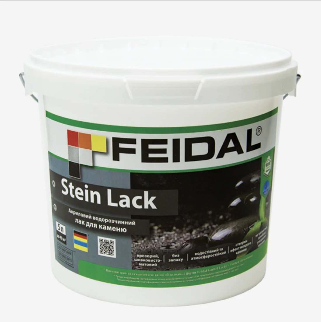 Лак акриловый водорастворимый для камня Feidal Stein Lack 5 л (2034870139) Лак акриловый водорастворимый для камня Feidal Stein Lack 5 л (2034870139)