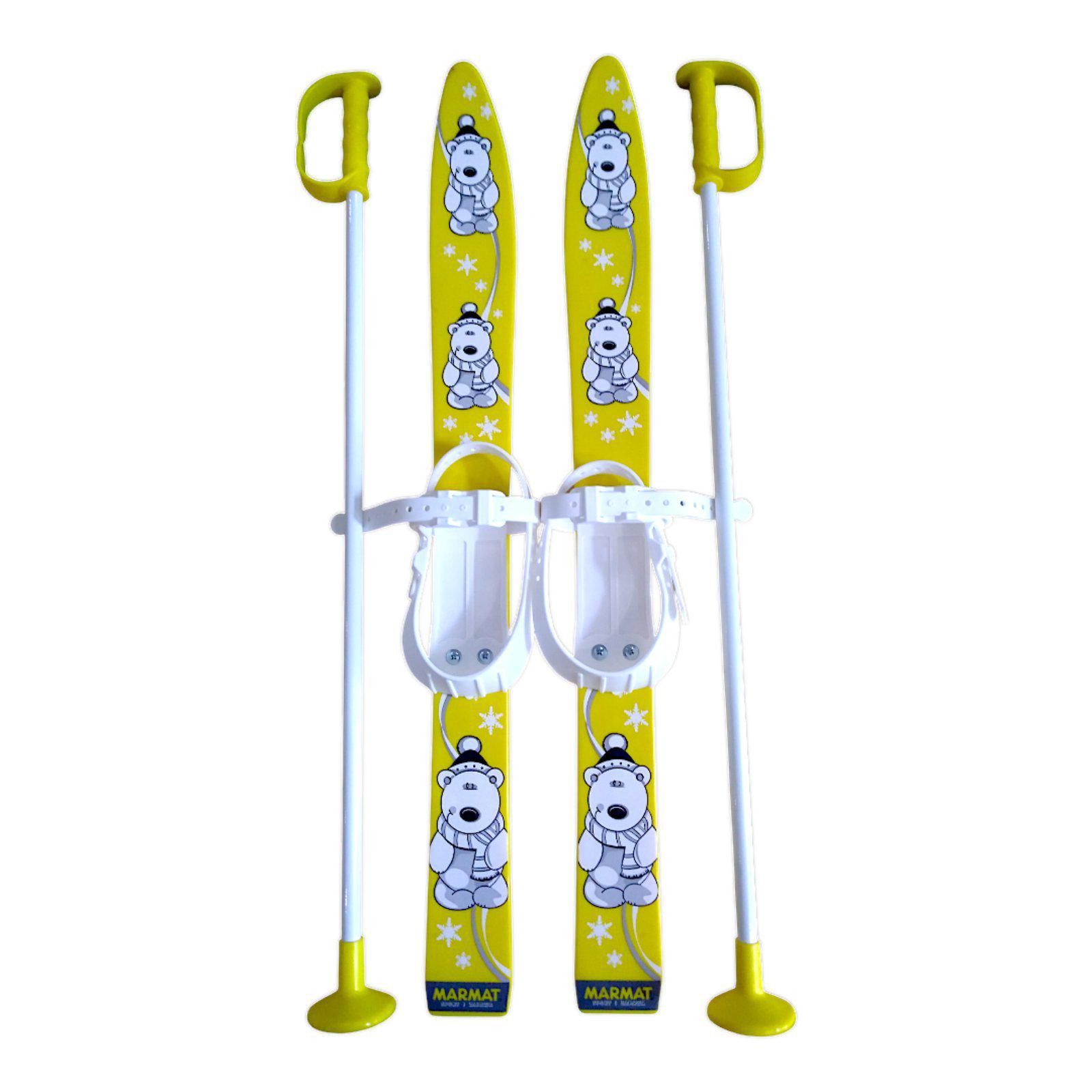 Набір лижний дитячий Marmat 70 см Жовтий (16827) - фото 2