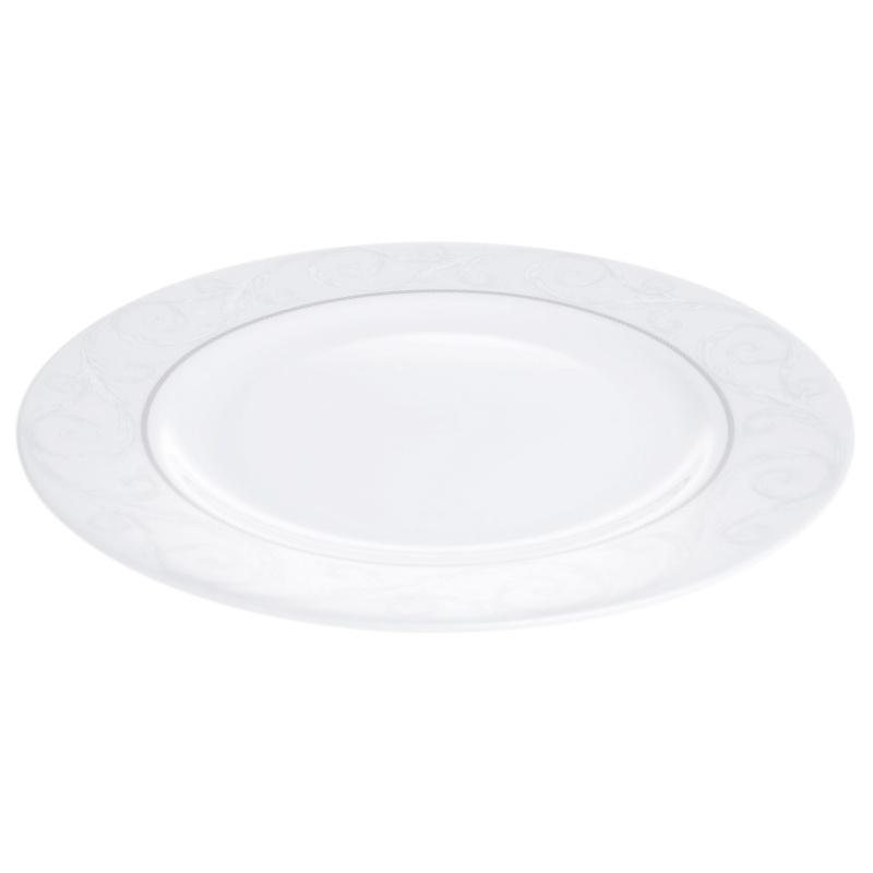 Тарелка круглая Lora NP103 костяной фарфор Белый (73-006) - фото 2 Тарелка круглая Lora NP103 костяной фарфор Белый (73-006) - фото 2