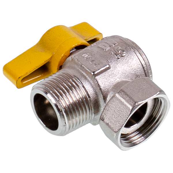 Газовий кран кульовий кутовий 3/4" для газового котла Immergas 1.017572 (00000051598)
