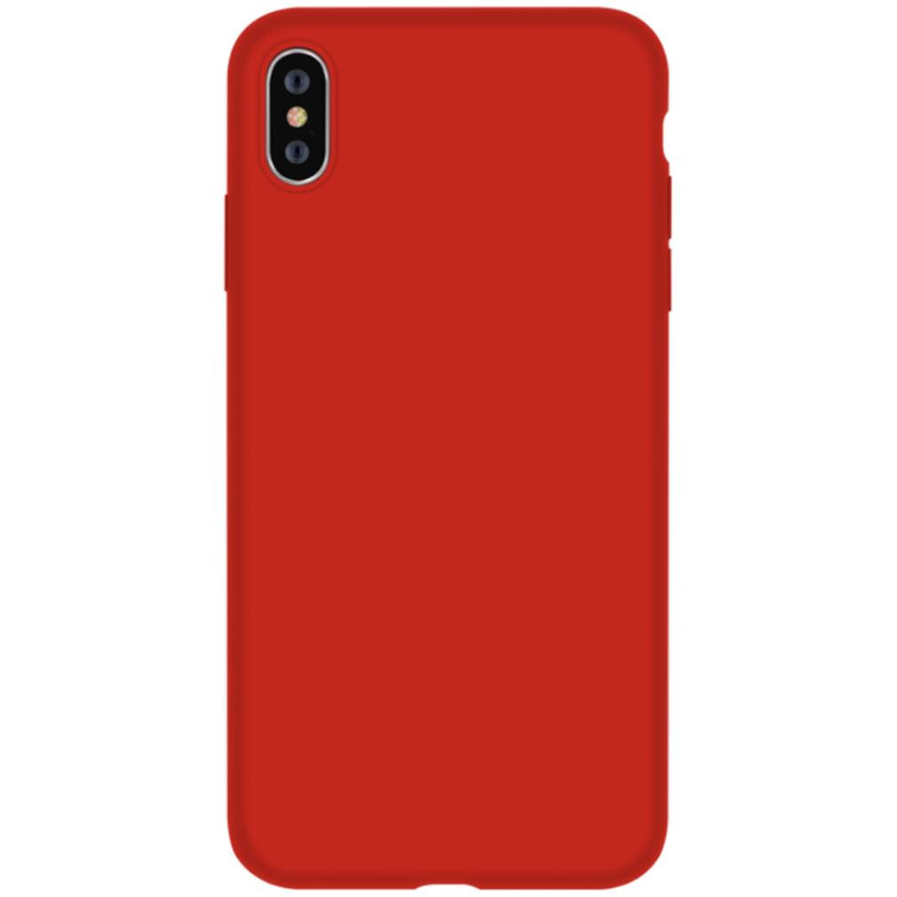 Силиконовый чехол накладка Devia Nature Series Case for iPhone X, Red