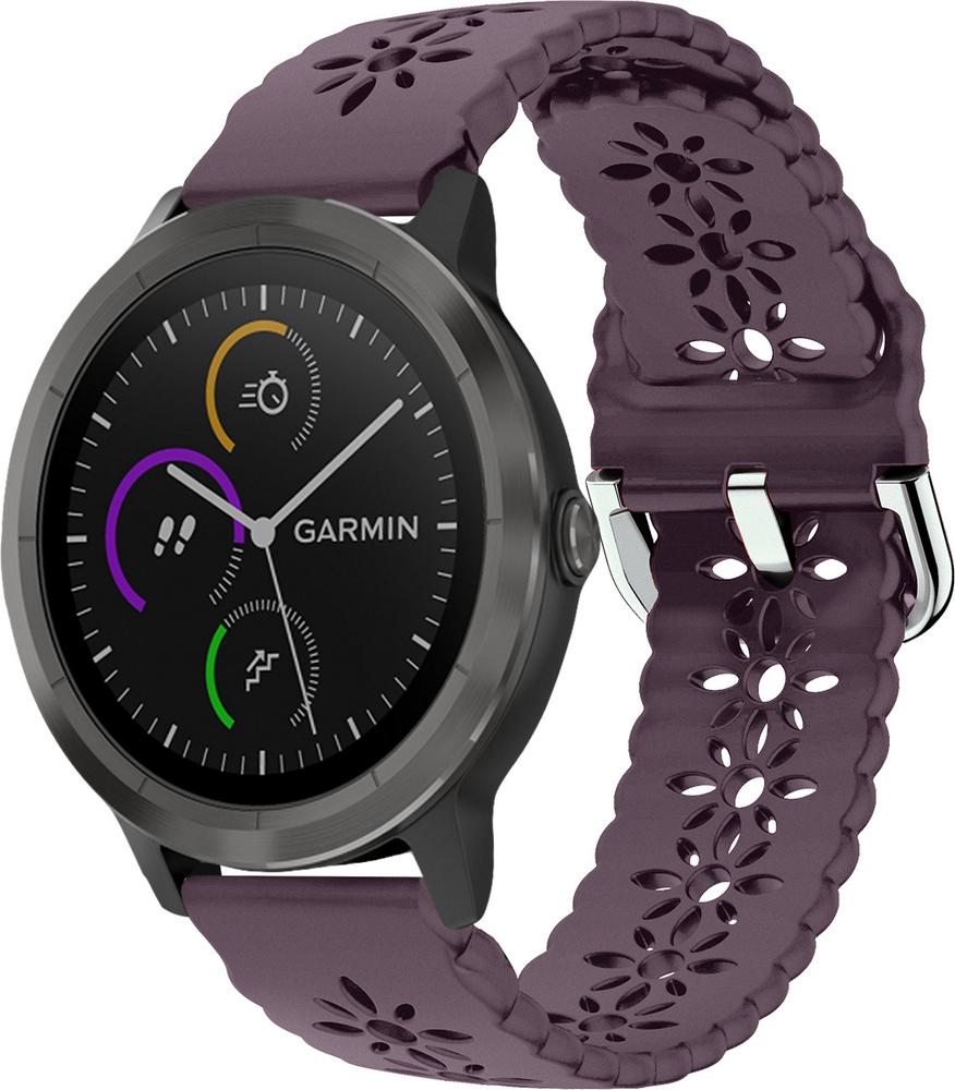 Ремешок Trase для Garmin Vivoactive 3 Plum (28823-3D)