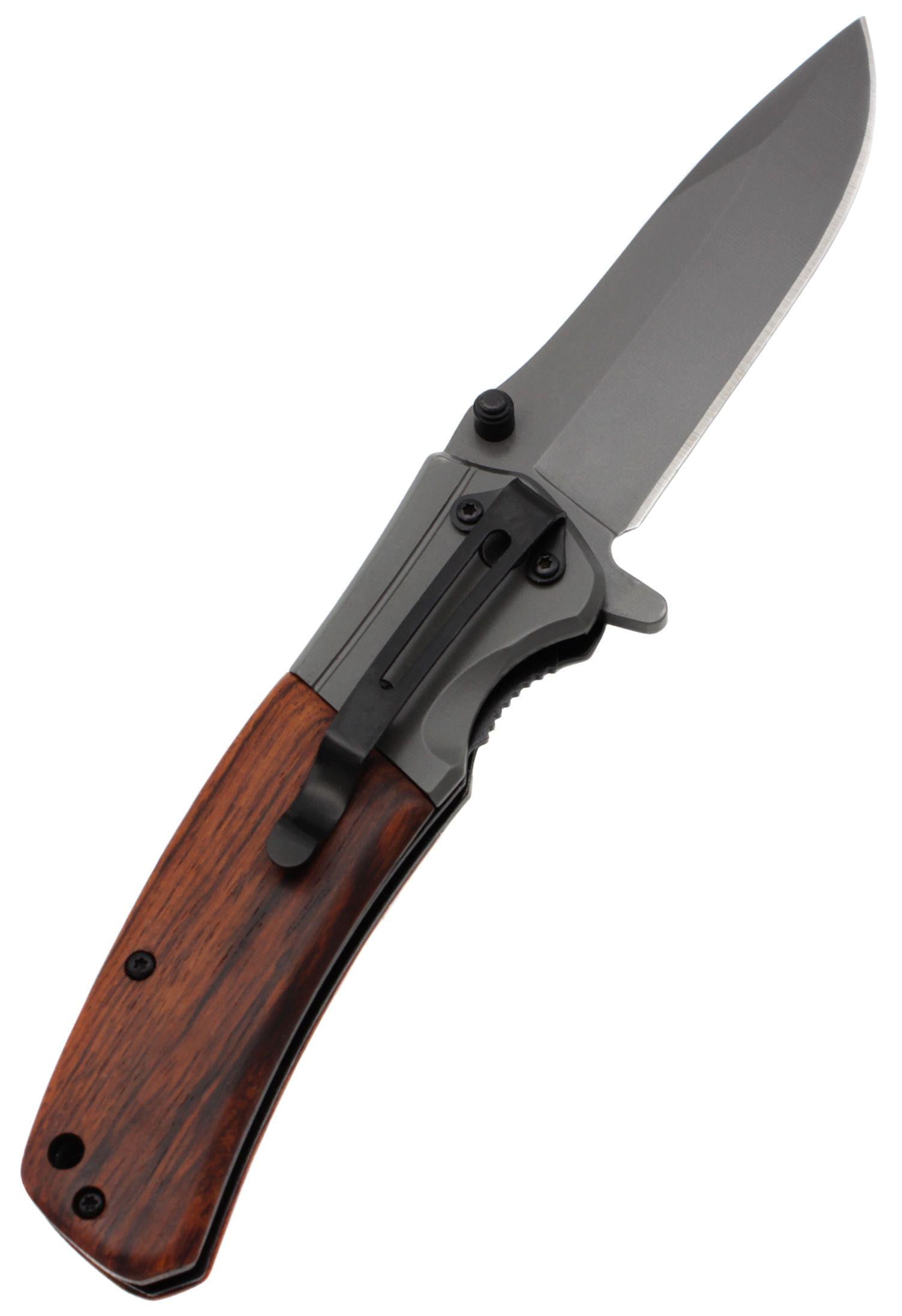 Ніж складаний Browning 2168 з дерев'яною ручкою (17903)