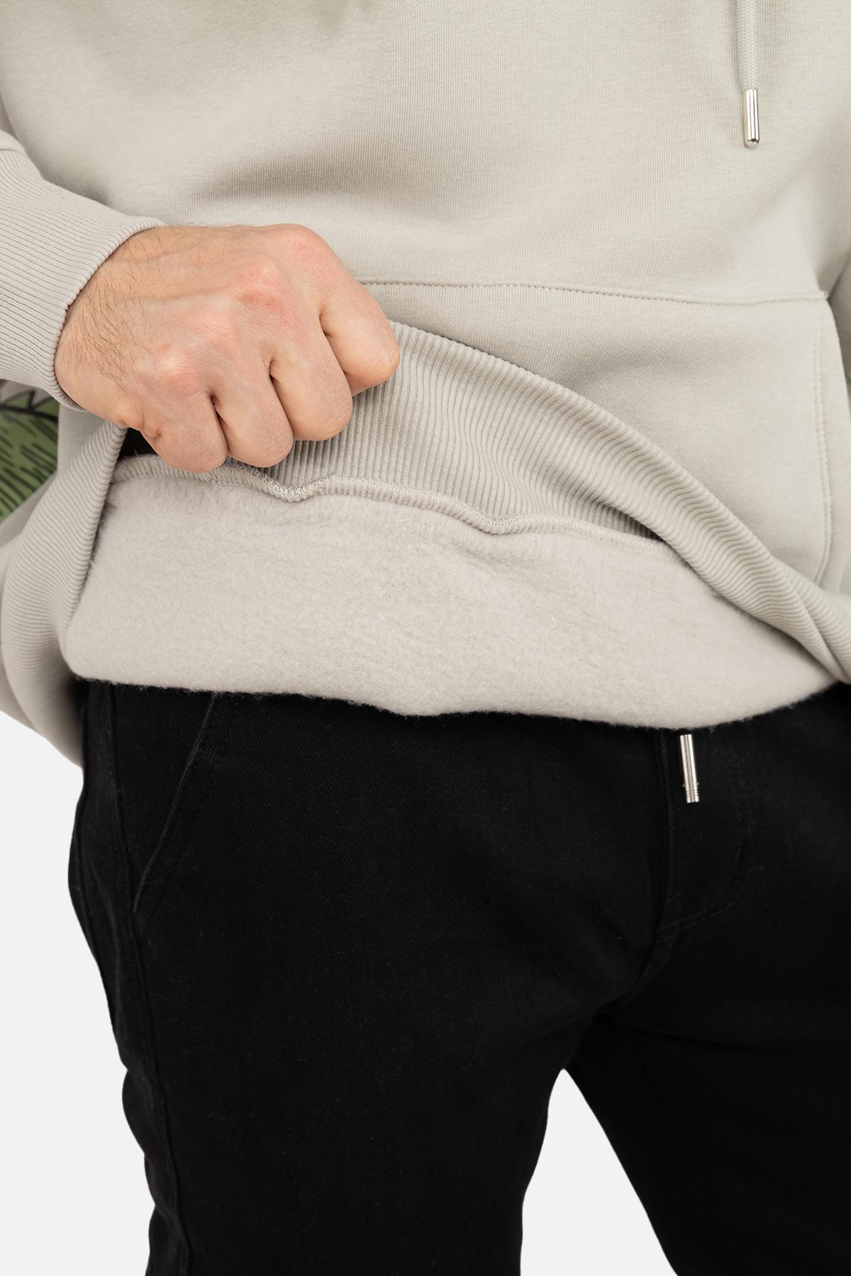 Худі чоловіче ЦБ-00262207 р. 54 Сірий (SKT001026162) - фото 5