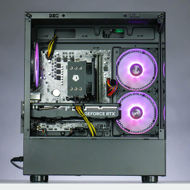 Игровой ПК Digitalfury R5 Ryzen 5 5500 32 Gb DDR4 RTX 5060 8 Gb 500 Gb SSD M2 A520 600W - фото 4