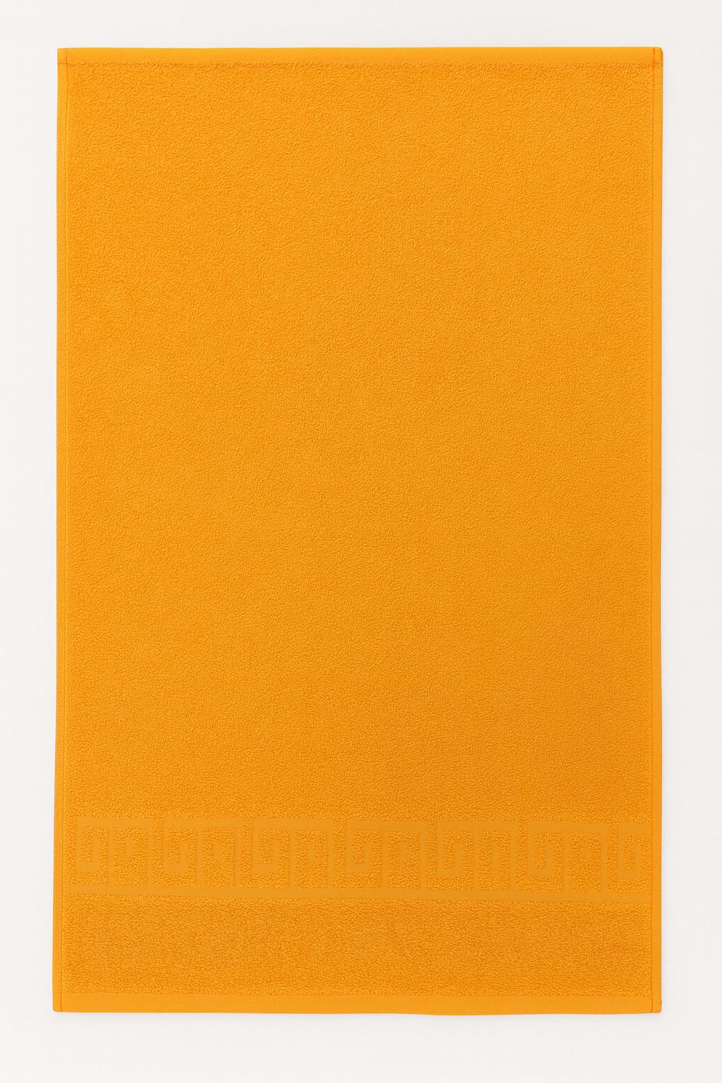 Рушник махровий Версаче 40х70 см Помаранчевий (4722) - фото 1 Рушник махровий Версаче 40х70 см Помаранчевий (4722) - фото 1