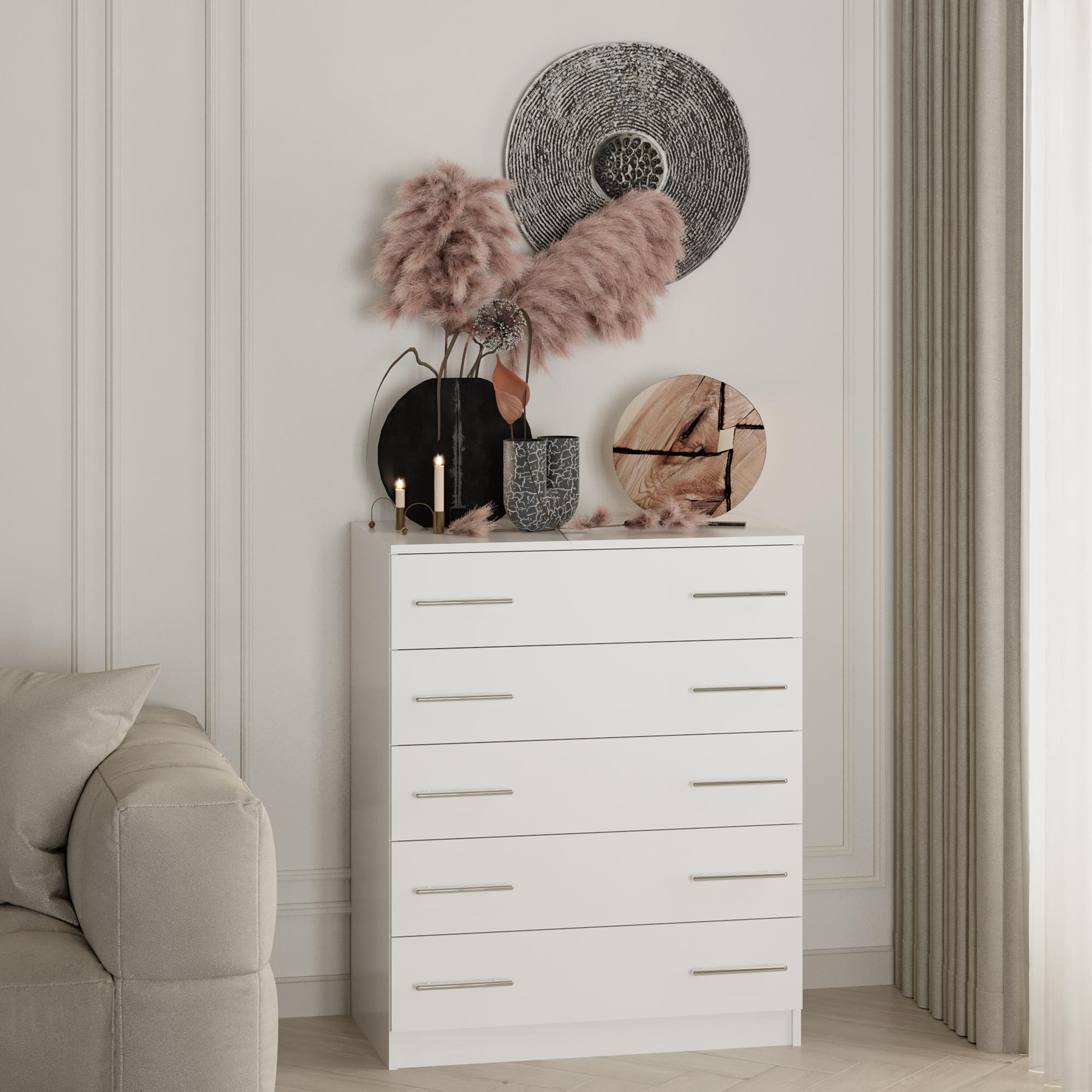 Комод Standart K5 800x450x980 мм Белый