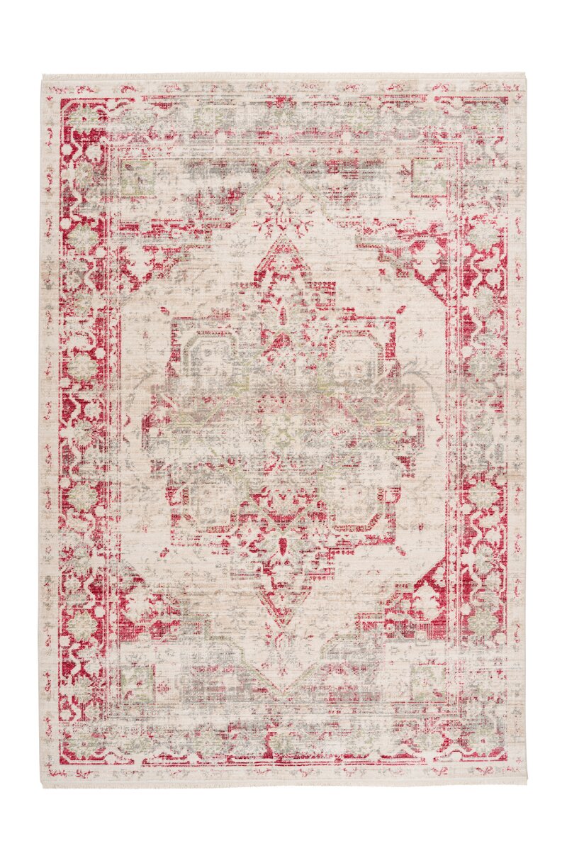 Ковер в стиле винтаж Arte Espina Baroque 100 Красный/Серый (AJ94G-160-230-E)