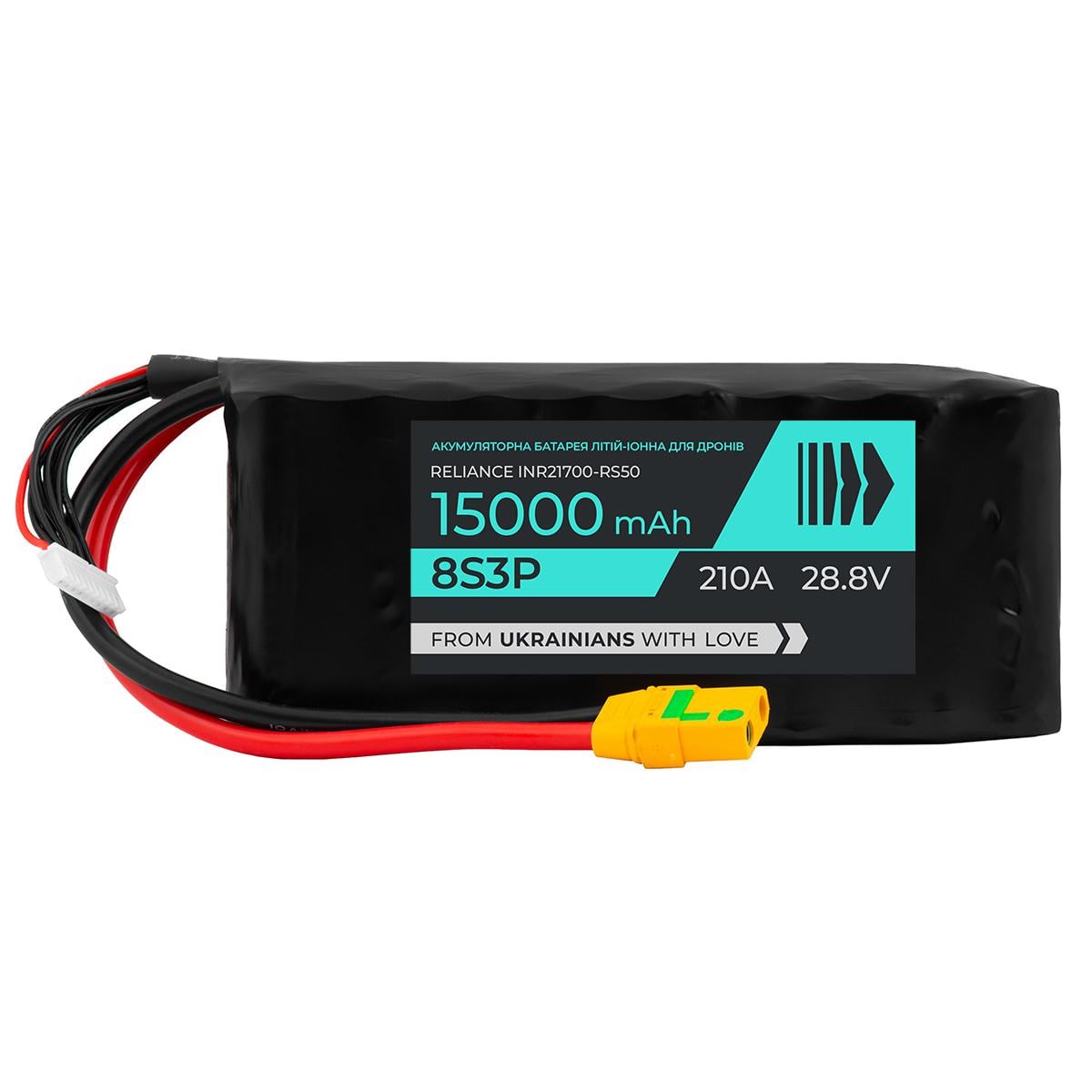 Аккумулятор для перехватчика BTRY Reliance RS50 8s3p 15000 мАч 28,8V/135А