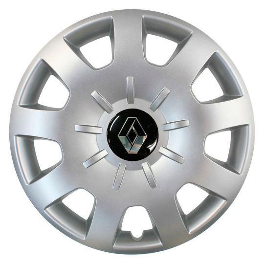 Автомобильные колпаки SKS 314 R15 с логотипом Renault 4 шт. Серебристый
