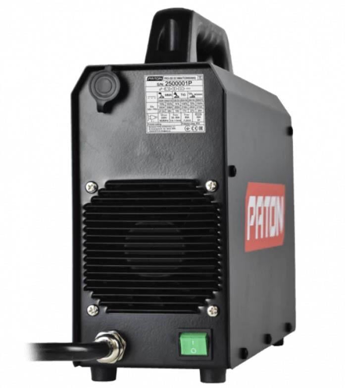 Сварочный инверторный аппарат PATON PRO-250 7,9 кВА 250 А ручная дуговая и кейс (22079) - фото 5 Сварочный инверторный аппарат PATON PRO-250 7,9 кВА 250 А ручная дуговая и кейс (22079) - фото 5