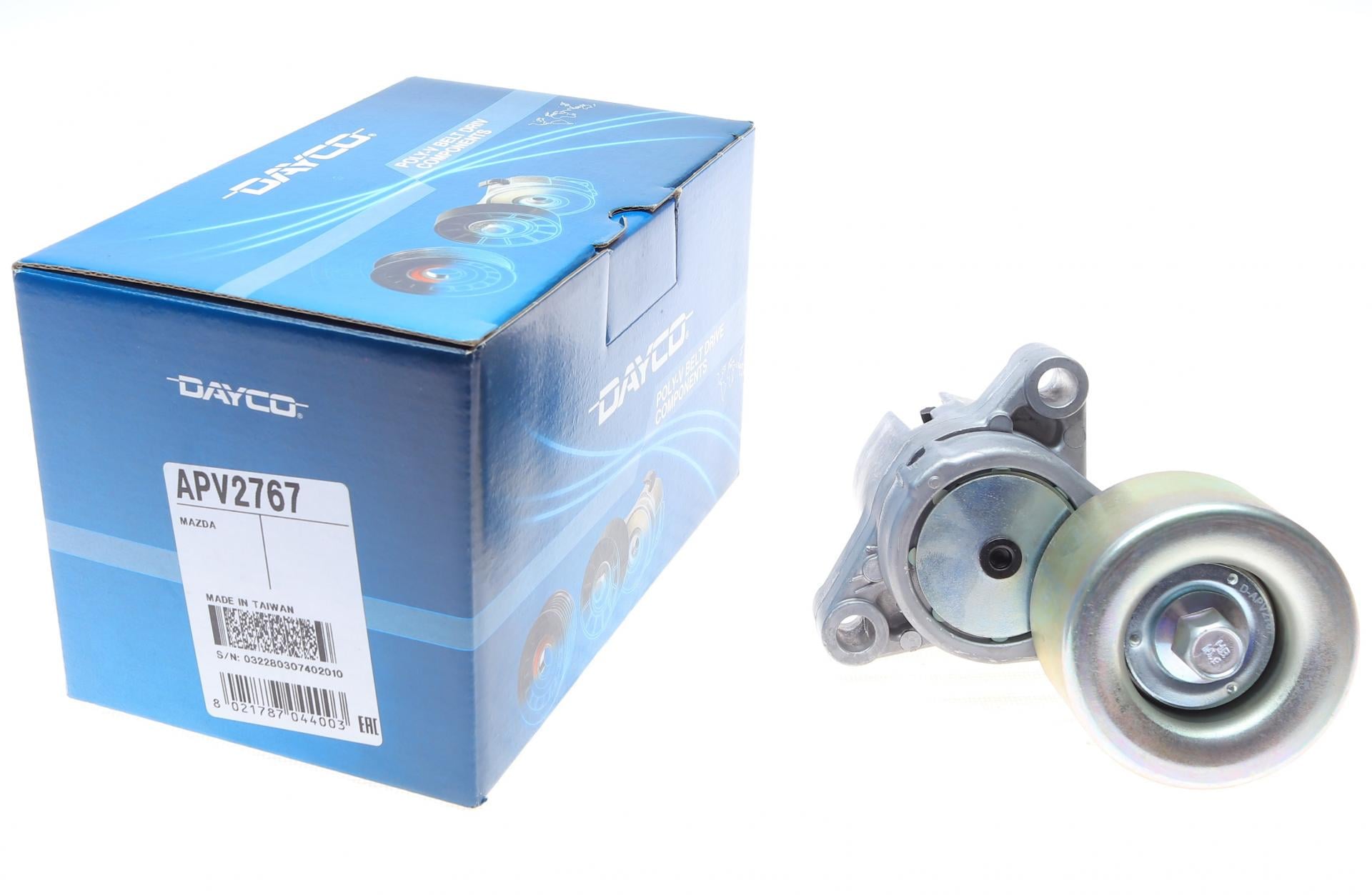 Натяжник ремня генератора DAYCO Mazda 6 2.0 DI 02- (APV2767)