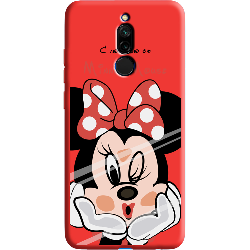 Чехол Boxface Xiaomi Redmi 8 Lady M Красный силикон (38411-cc59-38680)