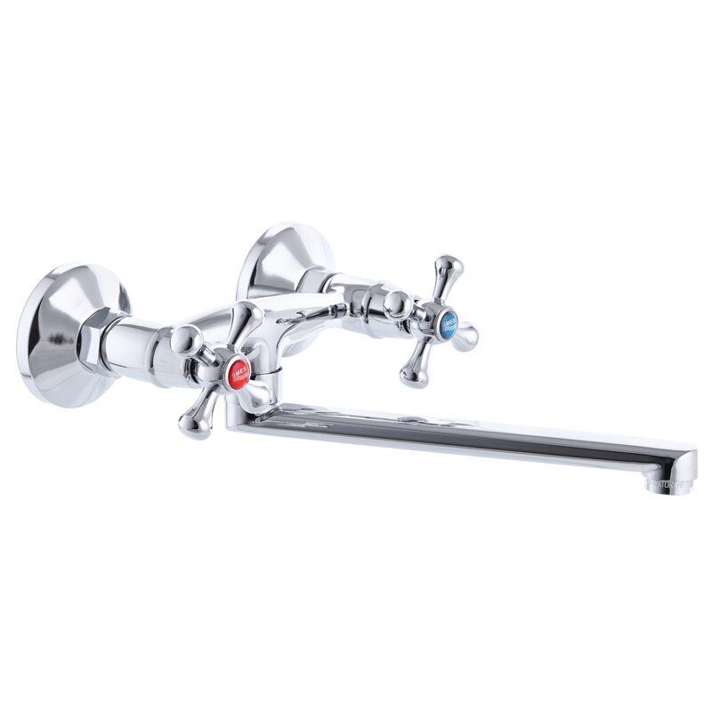 Смеситель кухонный настенного монтажа Europroduct СС0271 Хром (64798)