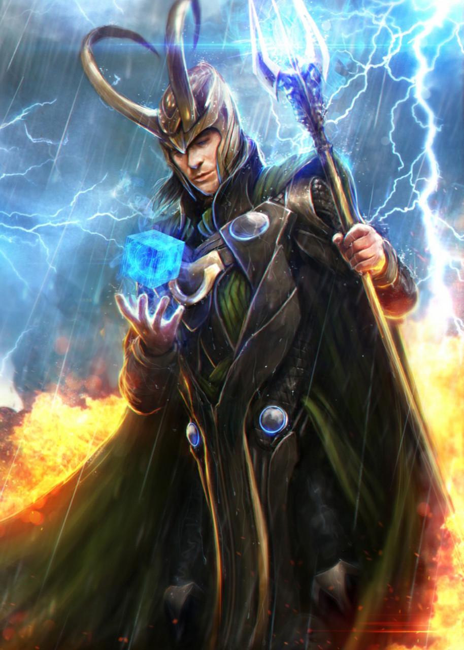Картина GeekLand Loki Локи фан