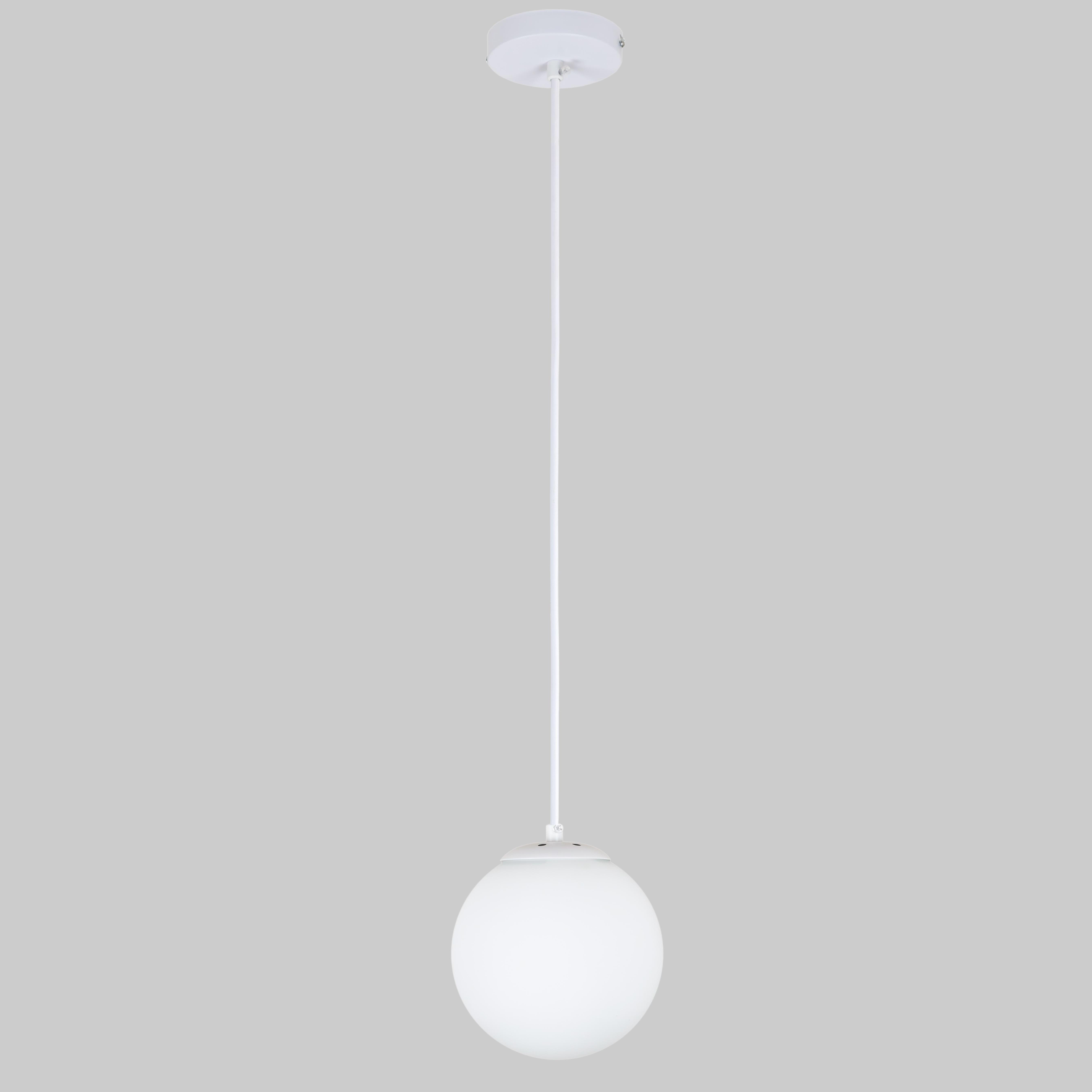 Підвісний світильник 56-PR150F-1 Куля Elegant Accent 15 см White