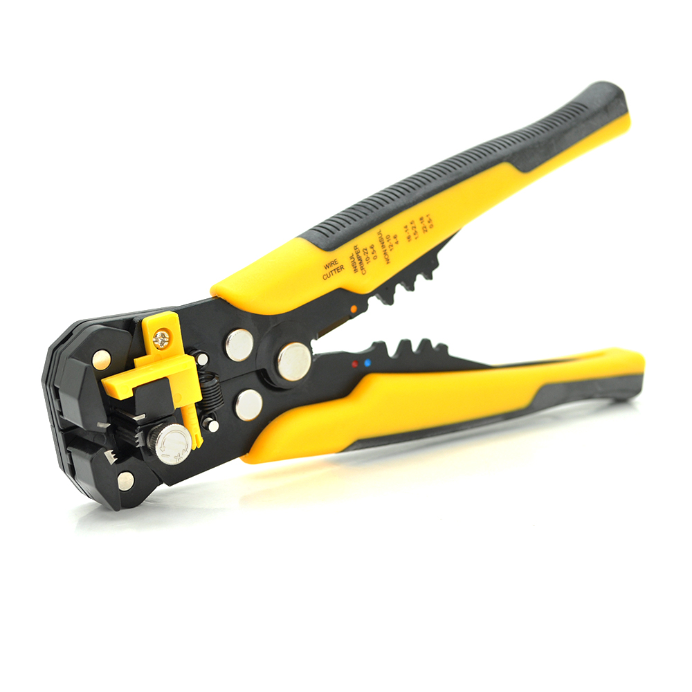 Инструмент для зачистки кабеля Bomejia AWG 22/10 Желтый (26839831)