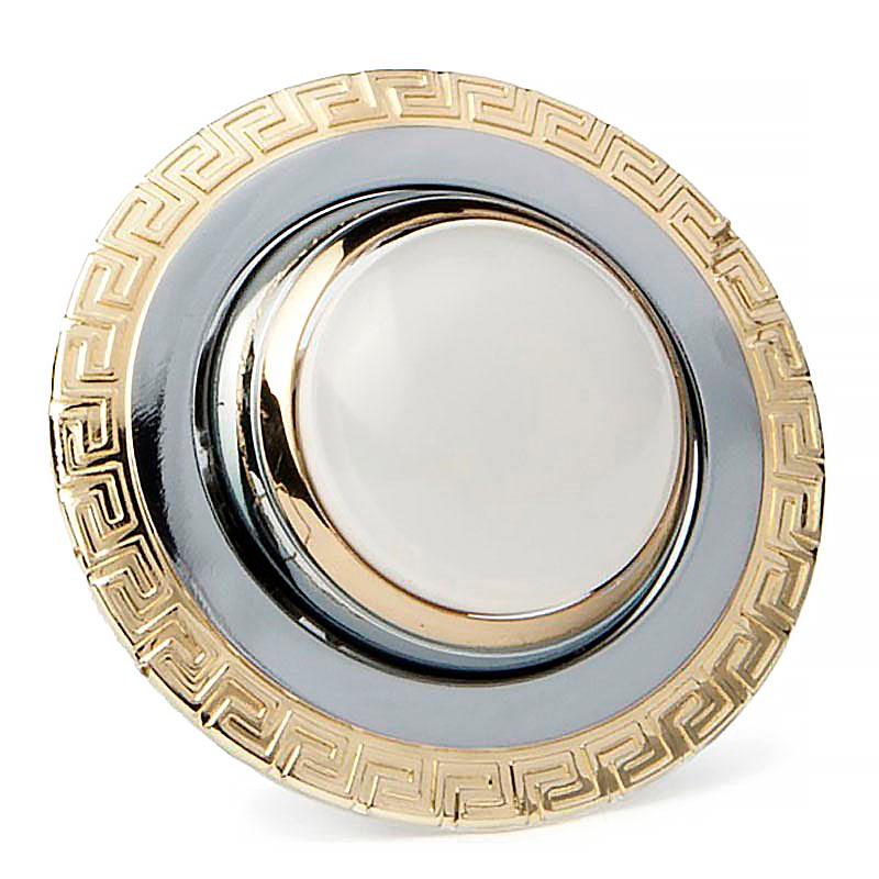 Точечный поворотный светильник R50 Delux_Dr50121 R_R50 220V Хром/Золото