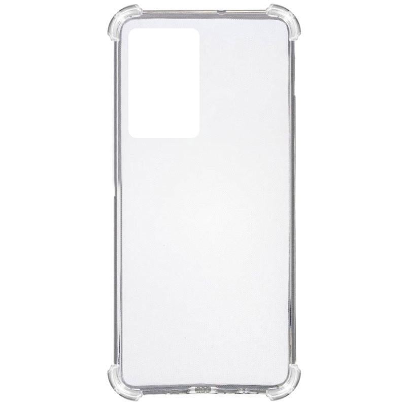 Противоударный TPU Чехол GETMAN Ease logo усиленные углы для Oppo A57s / A57 4G / A77s Бесцветный (Прозрачный)