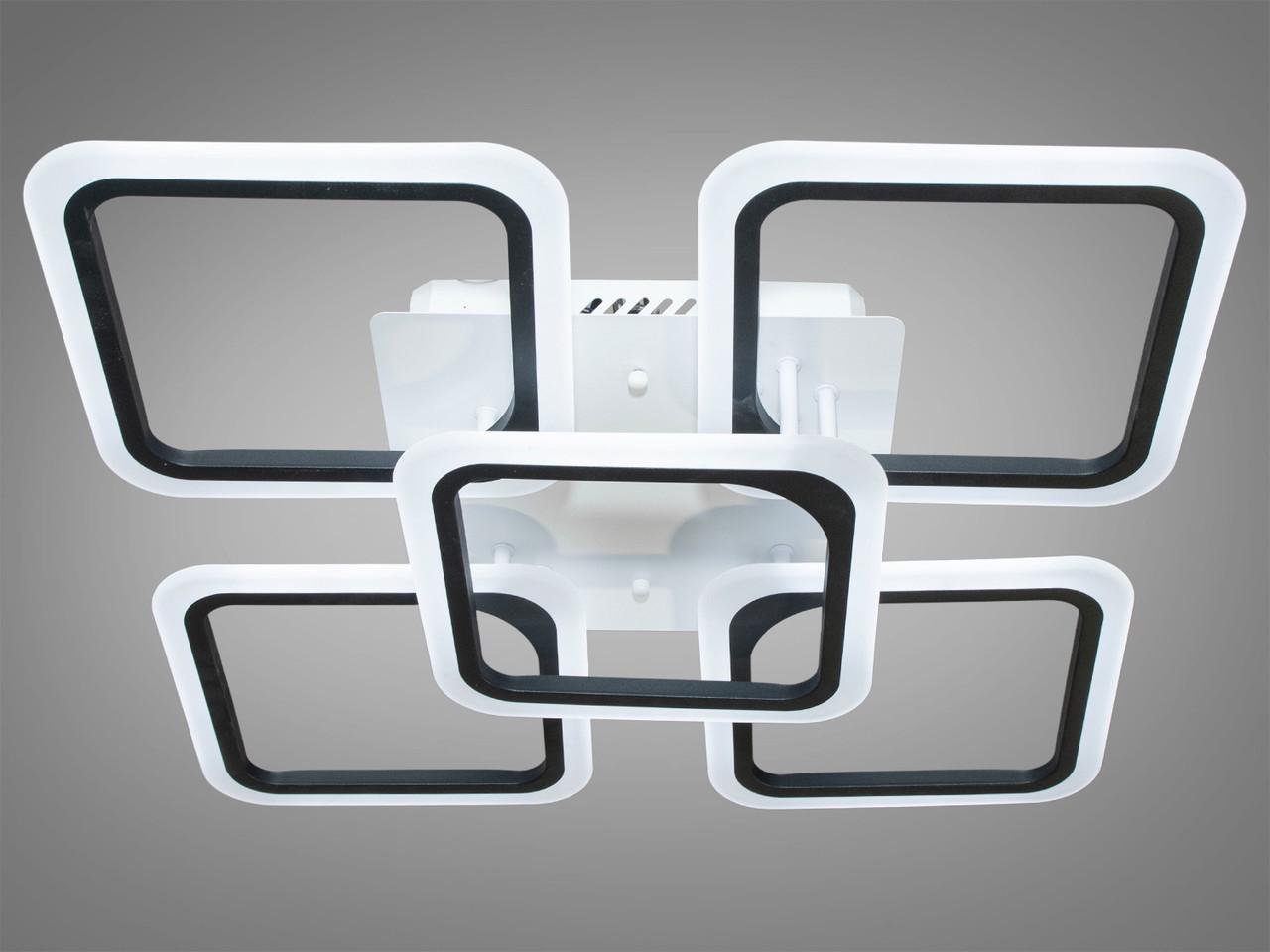 Люстра LED в детскую A8060-4+1BKDIM-LS 90W на 13 м2 Черный (2400057130) - фото 2 Люстра LED в детскую A8060-4+1BKDIM-LS 90W на 13 м2 Черный (2400057130) - фото 2