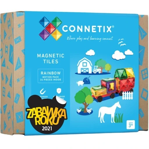 Магнітні блоки Connetix Motion Pack 24 шт.