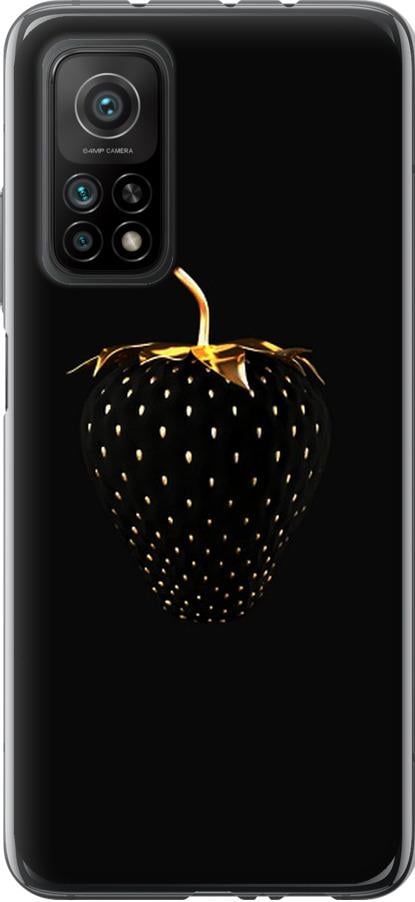 Чехол на Xiaomi Mi 10T Черная клубника (3585u-2096-42517)
