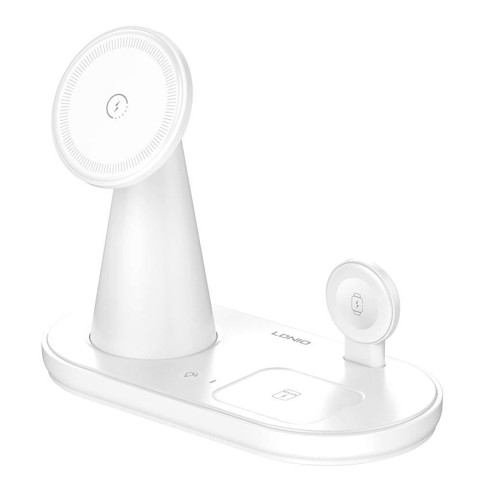 Зарядний пристрій бездротовий LDNIO WL01 25.5W для iWatch Бiлий (2674026701)