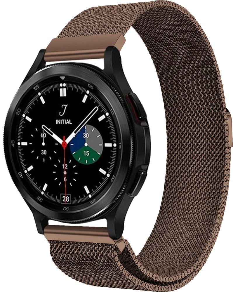 Ремешок Миланская Петля Milano для Galaxy Watch 4 Classic 46 мм Brown (22937)