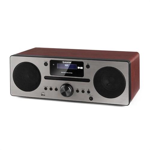 Стереосистема Auna Harvard DAB+/FM/CD плеєр/USB Горіховий - фото 5