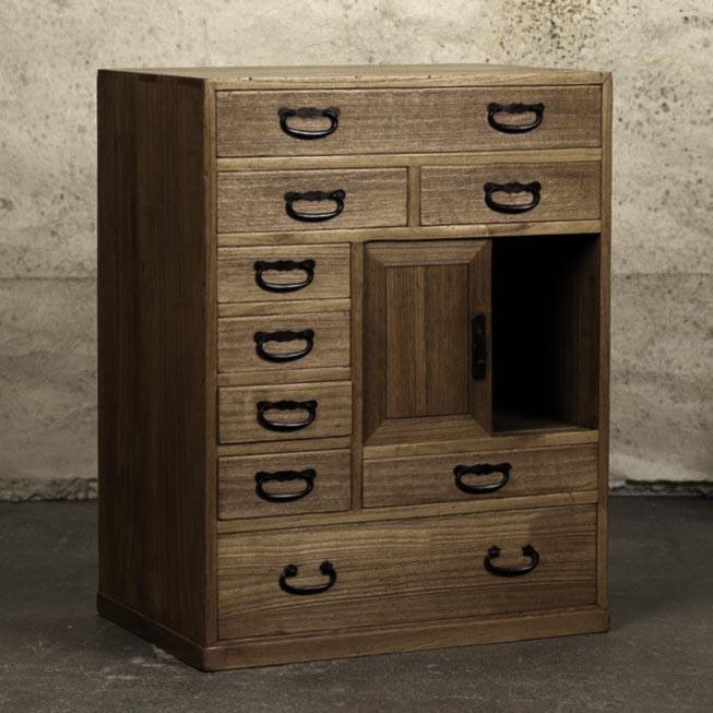 Комод тансу из дерева Бротос Палисандр (КТУ-003902)