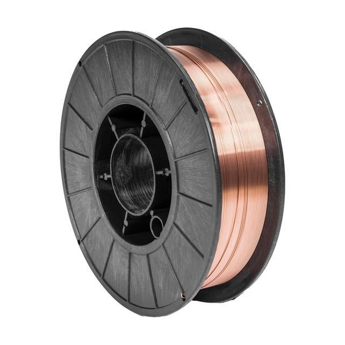 Проволока сварочная омедненная INTERTOOL ER70S-6 0,8 мм 5 кг (EW-5008)