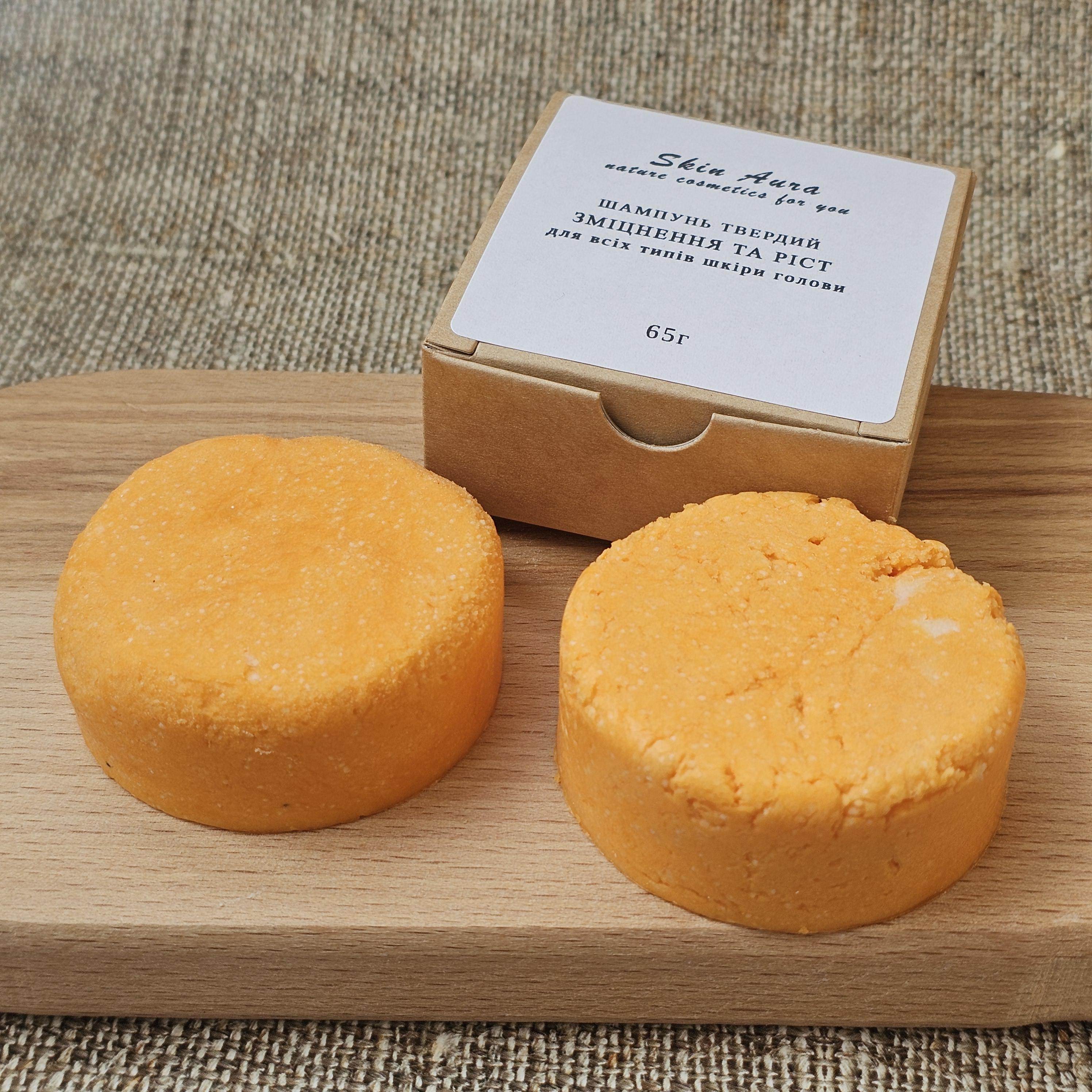 Шампунь твердый для волос Укрепление и рост 65 г (27922877) - фото 4