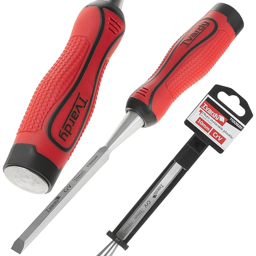 Стамеска ударна Tvardy з хромо-ванадієвої сталі CrV 10 мм (T00521) - фото 2 Стамеска ударна Tvardy з хромо-ванадієвої сталі CrV 10 мм (T00521) - фото 2