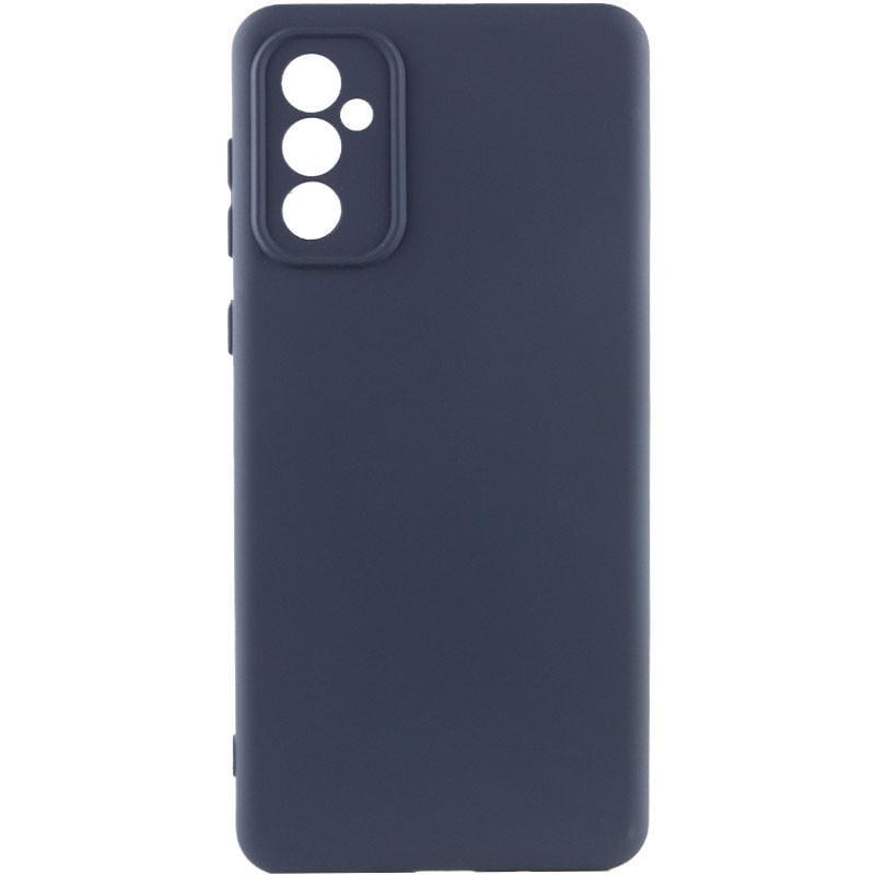 Протиударний Чохол Silicone Cover Lakshmi Full Camera (AA) для Samsung Galaxy S24 FE Темно-синій / Midnight blue