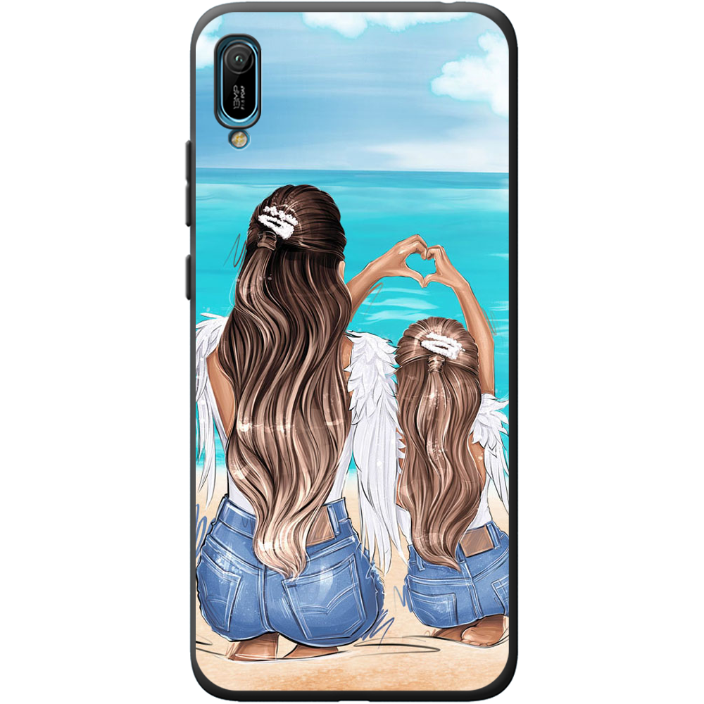 Чехол Boxface Huawei Y6 2019 Family Vacation Черный силикон (36451-up2380-40871)