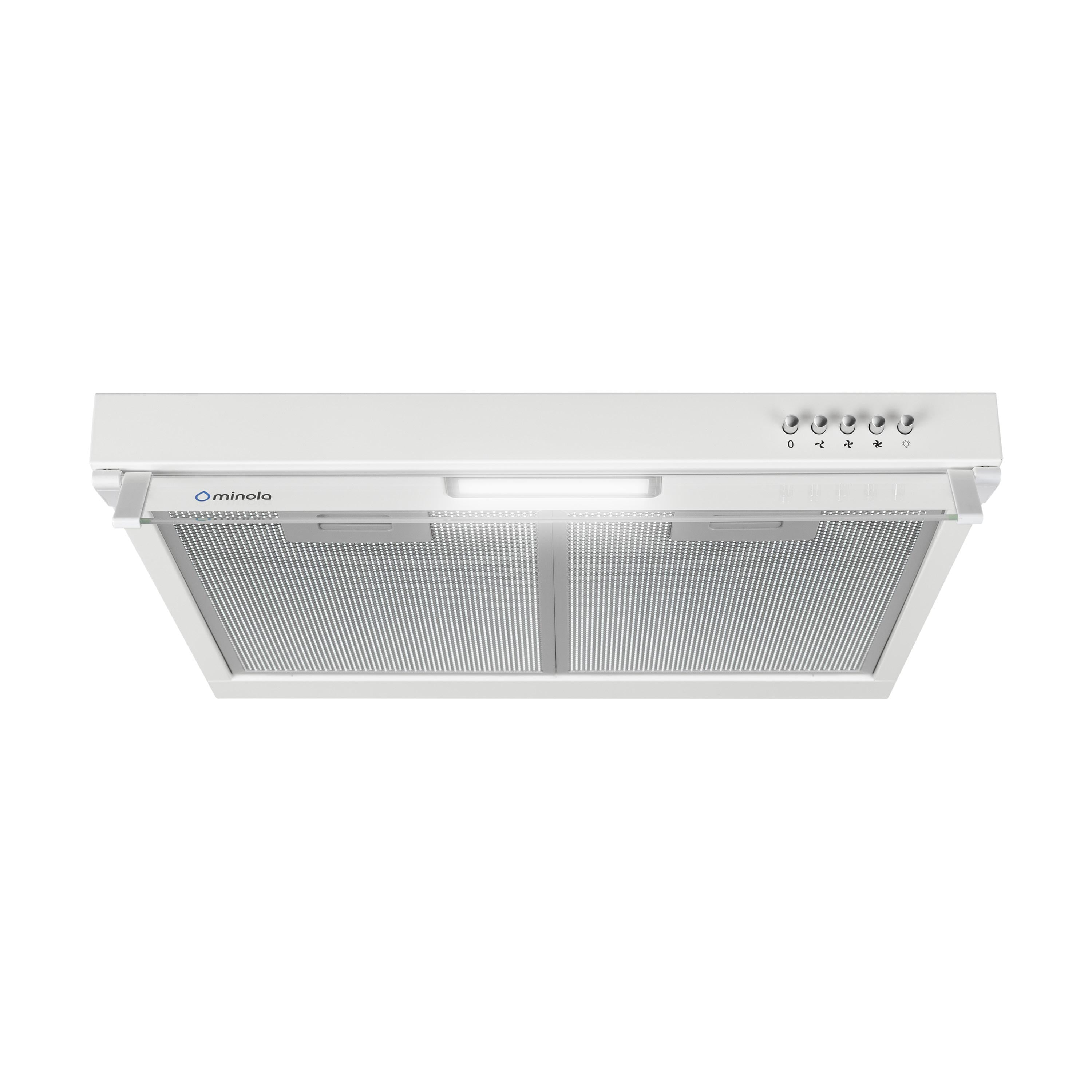 Вытяжка плоская Minola HPL 522 White (5905538402508)