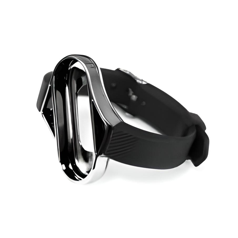 Ремешок для фитнес браслета Xiaomi Mi Band 3 4 Black